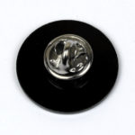 Rückseite Pin mit Schmetterlingsverschluss